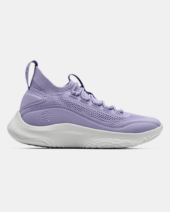 Curry Flow 8 'International Women's Day' Basketball Shoes, Purple, pdpMainDesktop image number 0